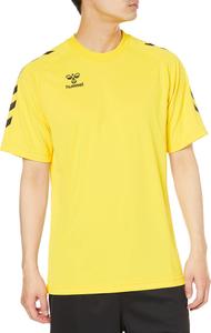 Мужская игровая футболка с коротким рукавом Hummel, желтый