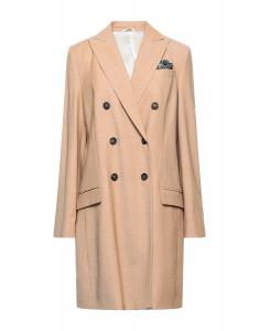 Тренч Brunello Cucinelli, коричневый