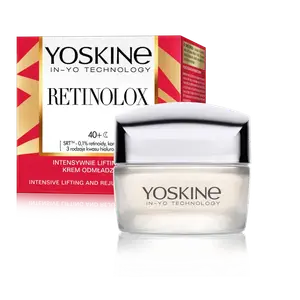 Интенсивный лифтинговый омолаживающий крем для лица 40+ на ночь, 50 мл Yoskine Retinolox