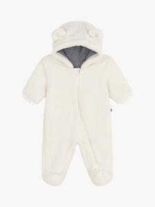 Детский комбинезон с капюшоном для снега Petit Bateau, Milk