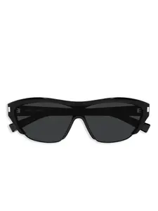 Солнцезащитные очки с логотипом Saint Laurent Eyewear, черный