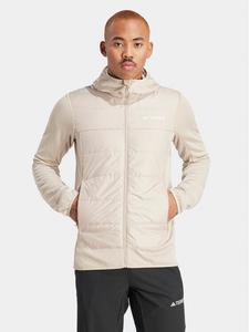 Уличная куртка стандартного кроя Adidas, бежевый