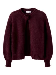 Вязаный кардиган NAME IT, бордовый