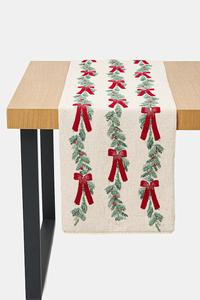 Дорожка для стола с льняным оттенком Medicine, мультиколор