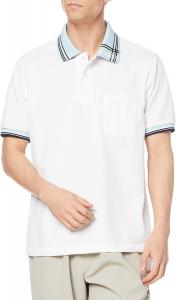 Поло-рубашка KIRAKU с асимметричной подкладкой, популярная модель для кормящих мам, CR106, унисекс, для взрослых, белый