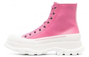 Ботинки Alexander Mcqueen Slick Ankle с протектором, розовый