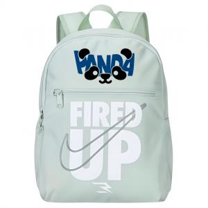 Nike Полиэстеровый рюкзак унисекс оливковый, Panda Head Image