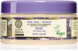 Маска с кедровой, розовой и протеиновой основой для ослабленных волос Natura Siberica, 300 мл