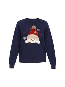 MyMo Женская толстовка темно-синего цвета