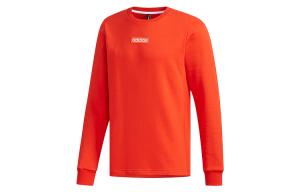 Свитшоты мужские ярко-розовый флуоресцентный Adidas Neo, розовый красный Fluor