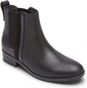 Женские водонепроницаемые ботильоны Rockport Larkyn Chelsea, Black Lthr W