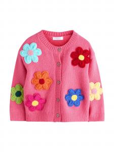 Next Вязаный кардиган в розовом цвете