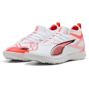 Футбольные бутсы Puma Ultra 5 Match TT + Mid, белый