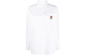 Рубашка женская Kenzo с логотипом, белый