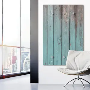 Вешалка Queence "Барни", (8 шт.) 80х120х3 см, бирюзовый