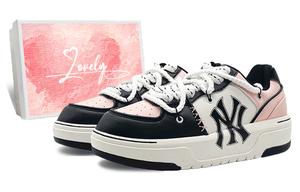 Кроссовки MLB New York Yankees Skateboarding Shoes Unisex Low-top Pink, розовый