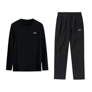 Li-Ning Casual Sportswear Unisex Black+Black