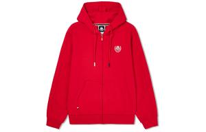 Толстовки женские с капюшоном, умеренная посадка, Regular Kappa, china красный-554