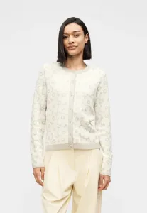 Кардиган arvaus unikko Marimekko, Off White/Light Grey