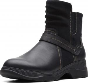 Женские модные ботинки Clarks Aveleigh, Black Leather