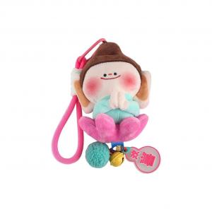 Плюшевый кулон Yungang Grotto Lotus Buddha Dolls высота 13см XIWANTONG