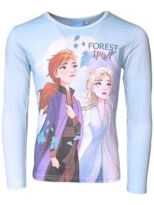 Disney Frozen Лонгслив в светло-голубом цвете