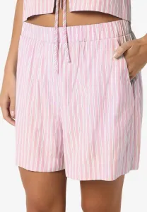 Gestreifte mit эластичные шорты Noisy May, Rosa