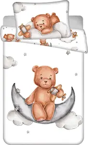 Комплект постельного белья Медвежонок Тедди от JERRY FABRICS, детский хлопок, 100/135, 40/60 см Jerry Fabrics