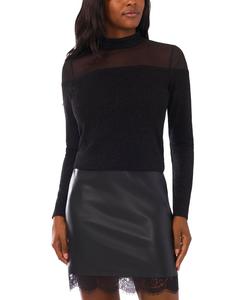 Женская блузка с длинным рукавом Vince Camuto, Rich Black