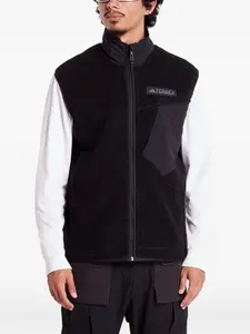 Жилет Terrex Xploric с высоким воротником Adidas, черный