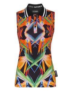 Топ без рукавов Plein Sport Top, черный