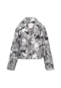 Куртка межсезонная IZIA Fashion Look, серый/темно-серый