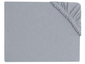 Простыня Zollner светло-серый, 180/200 см