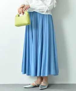 Расклешенная юбка с эластичным поясом Interplanet, цвет Blue