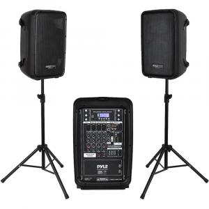 Портативная PA-системы Pyle Pro PPHP28AMX PA Speaker and 300W Amplifier/Mixer PPHP28AMX
