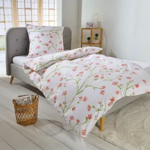 Постельное белье Dream Sleep Seersucker Melbourne White 135x200 см + 80x80 см Traumschlaf