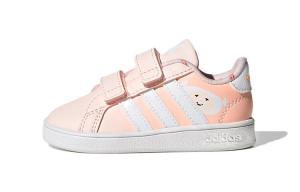 Кроссовки adidas neo GRAND COURT Toddler Shoes TD Low-top Pink/white