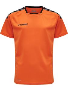 Футболка Hummel Trikot S/S Hmlauthentic Kids Poly Jersey S/S, цвет TANGERINE