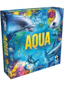 Семейная игра «Аквамир: Красочные подводные миры» - игра на размещение фишек, 1-4 игрока, 8+ игроков, немецкий язык