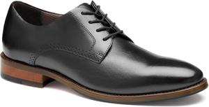 Мужские оксфорды Johnston Murphy XC4 Lavoy с плоским носком и шнуровкой Johnston & Murphy, черный