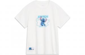 Женская футболка LiNing Disney Regular., айвори