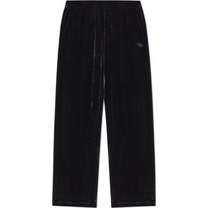 P Salford Бархатные Спортивные Брюки DIESEL, Черный