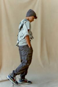 Брюки-карго Next, серый