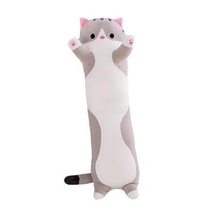 Плюшевая кукла котенок высотой 110см ASUDI, Long Striped Kitten[Gray]