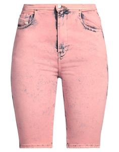Джинсовые шорты Diesel, розовый