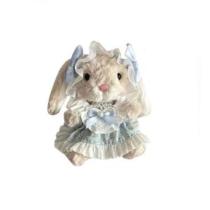 Очаровательные плюшевые кролики Cartoon Rabbit Dolls высотой 15 см Handsome, бежевый