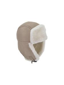 Бейсболка Seeberger Pelzmütze, серый