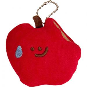 Милый мягкий лечебный кулон плюшевое яблоко высота 8см Nodding Bud Bug