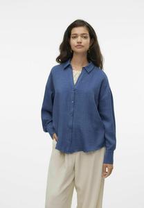 Блуза Vero Moda VMMELANEY, Dark Denim/Dark-Blue Denim