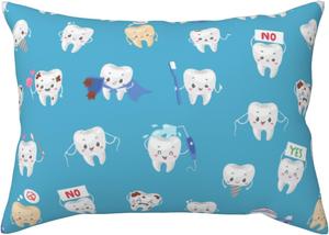 Pevtufa Наволочка с принтом здоровых зубов Cute Healthy Teeth